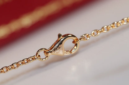 [⭐JeweliWhal]LOVE NECKLACE PINK GOLD AND SILVER