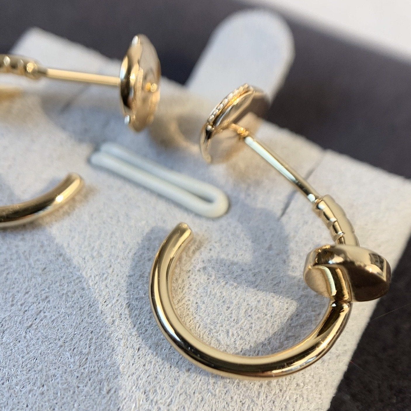 [⭐JeweliWhal]JUSTE EARRINGS PINK GOLD