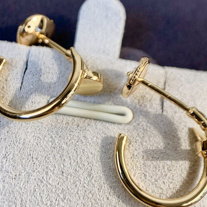[⭐JeweliWhal]JUSTE EARRINGS PINK GOLD