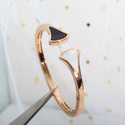 [⭐JeweliWhal]DREAM BRACELET OPEN PINK GOLD MOP