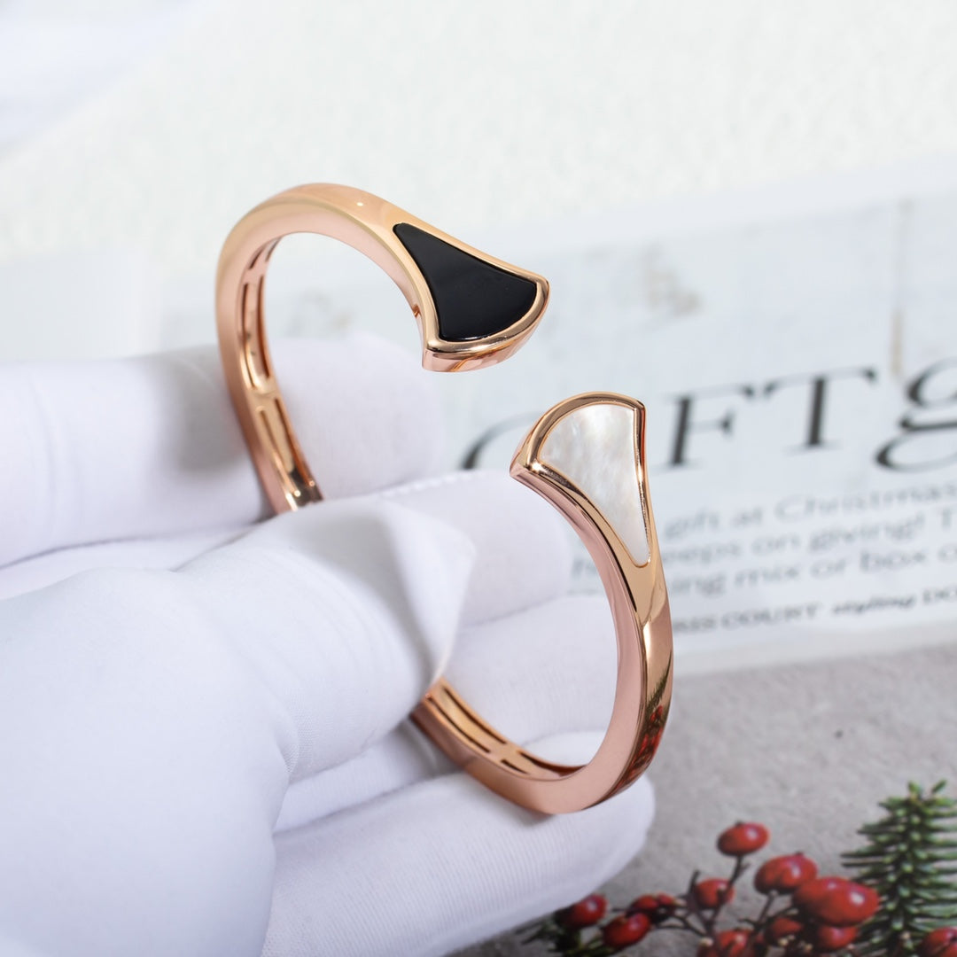 [⭐JeweliWhal]DREAM BRACELET OPEN PINK GOLD MOP