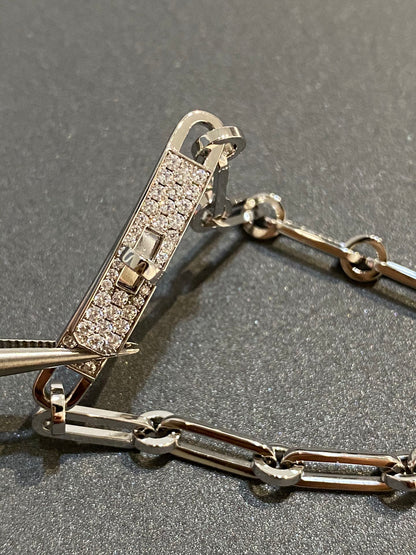 [⭐JeweliWhal]CHAINE BRACELET SMALL MODEL DIAMOND