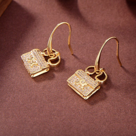 [⭐JeweliWhal]KELLY DIAMOND EARRINGS