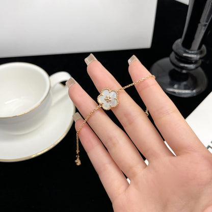 [⭐JeweliWhal]LUCKY SPRING ROSE GOLD MOP BRACELET