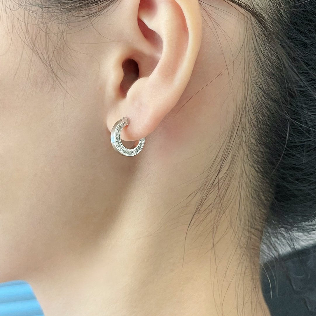 [⭐JeweliWhal]LOVE DIAMOND EARRINGS