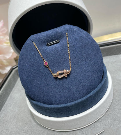 [⭐JeweliWhal]FORCE 10 DIAMOND CHAIN LINK PINK GOLD BRACELET