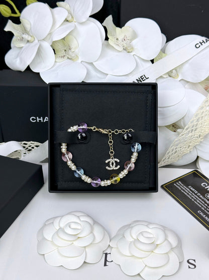 [⭐JeweliWhal]Colorful Transparent Resin Bracelet