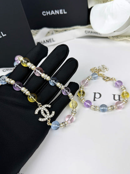 [⭐JeweliWhal]26C New Spring Collection Colorful Transparent Resin Necklace