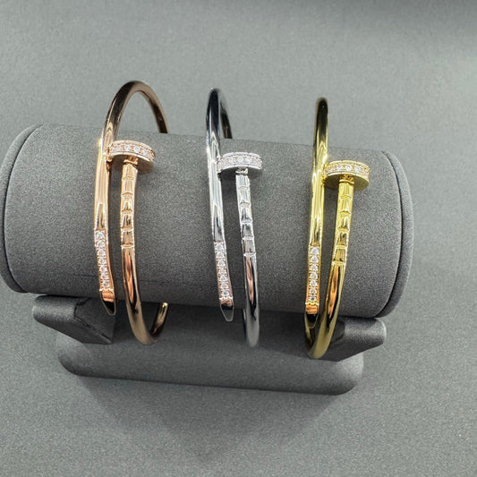 [⭐JeweliWhal]JUSTE BRACELET 2.5MM  DIAMONDS2