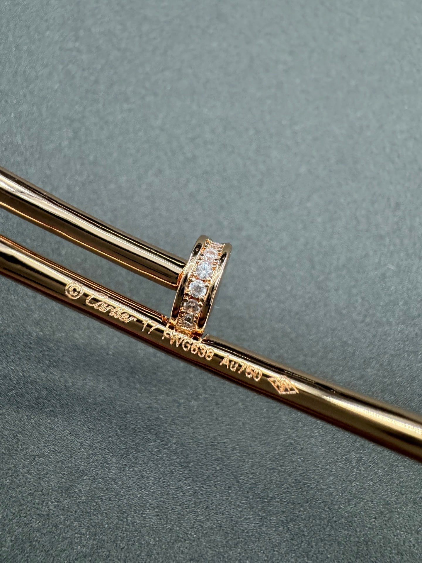 [⭐JeweliWhal]JUSTE BRACELET 2.5MM  DIAMONDS2