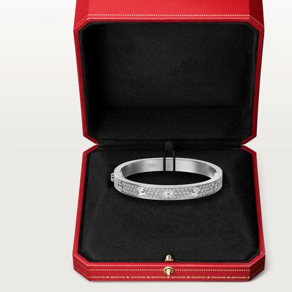 [⭐JeweliWhal]LOVE BRACELET 6.1MM DIAMOND-PAVED