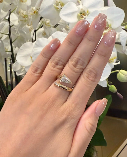 [⭐JeweliWhal]G.R.F FOLLOW ME ALL DIAMOND RING