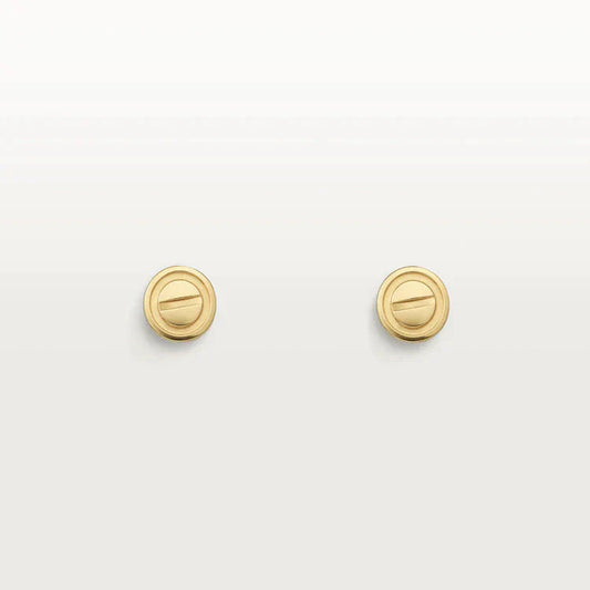 [⭐JeweliWhal]LOVE EARRINGS GOLD 10MM