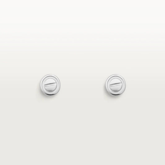 [⭐JeweliWhal]LOVE EARRINGS SILVER 10MM