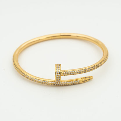 [⭐JeweliWhal]JUSTE BRACELET 3.5MM ALL DIAMONDS