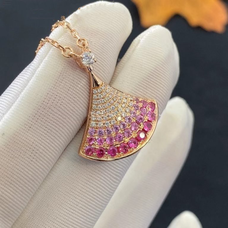 [⭐JeweliWhal]DREAM NECKLACE PINK GOLD PINK DIAMOND