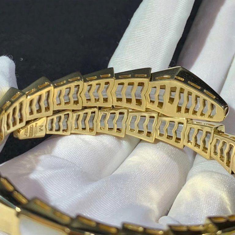 [⭐JeweliWhal]SERPENTI BRACELET MOP GOLD