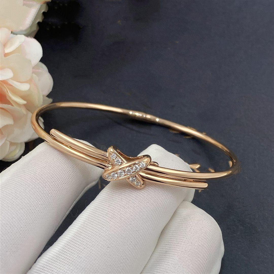 [⭐JeweliWhal]JEUX DE BRACELET PINK GOLD DIAMONDS