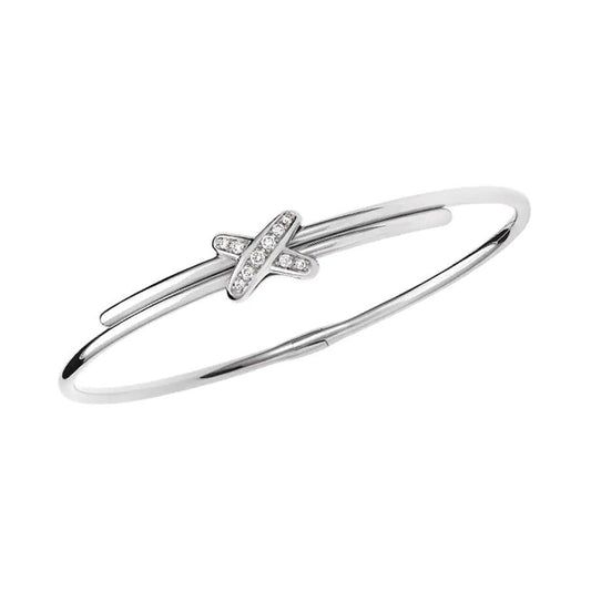 [⭐JeweliWhal]JEUX DE BRACELET SILVER DIAMONDS