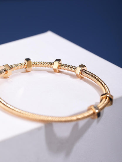 [⭐JeweliWhal jewelrys]CT THREADED BRACELET