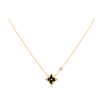 [⭐JeweliWhal]STAR BLACK MOP NECKLACE