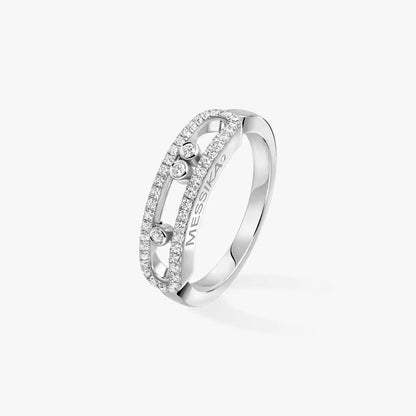 [⭐JeweliWhal] Baby Move Gold Diamond Pave_ Ring