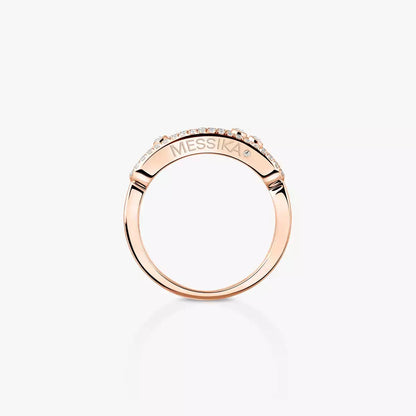 [⭐JeweliWhal] Baby Move Gold Diamond Pave_ Ring