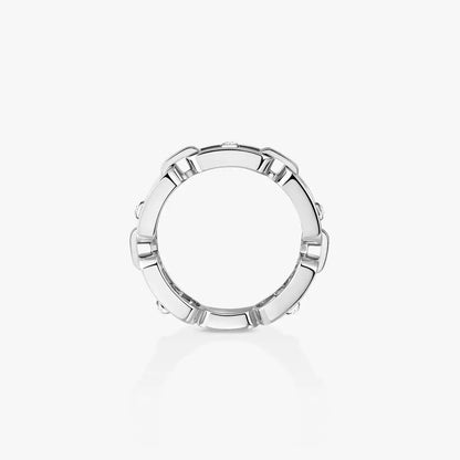 [⭐JeweliWhal]Move Link Pave_-Set Diamond Ring in Gold