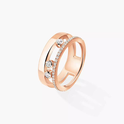[⭐JeweliWhal]Move Romane Diamond Ring