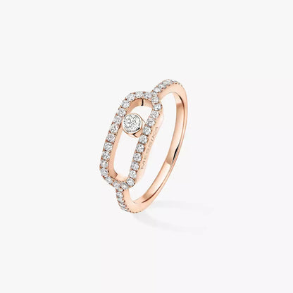 [⭐JeweliWhal]Move Uno Diamond Ring in Gold