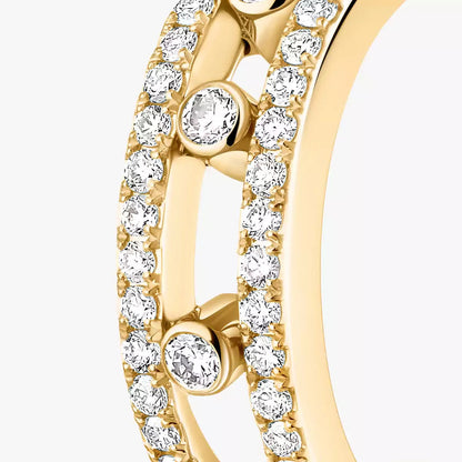 [⭐JeweliWhal]Diamond Pave_ Hoop Earrings Move