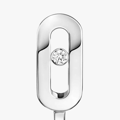[⭐JeweliWhal]Diamond Mini Hoop Earrings Move Classique