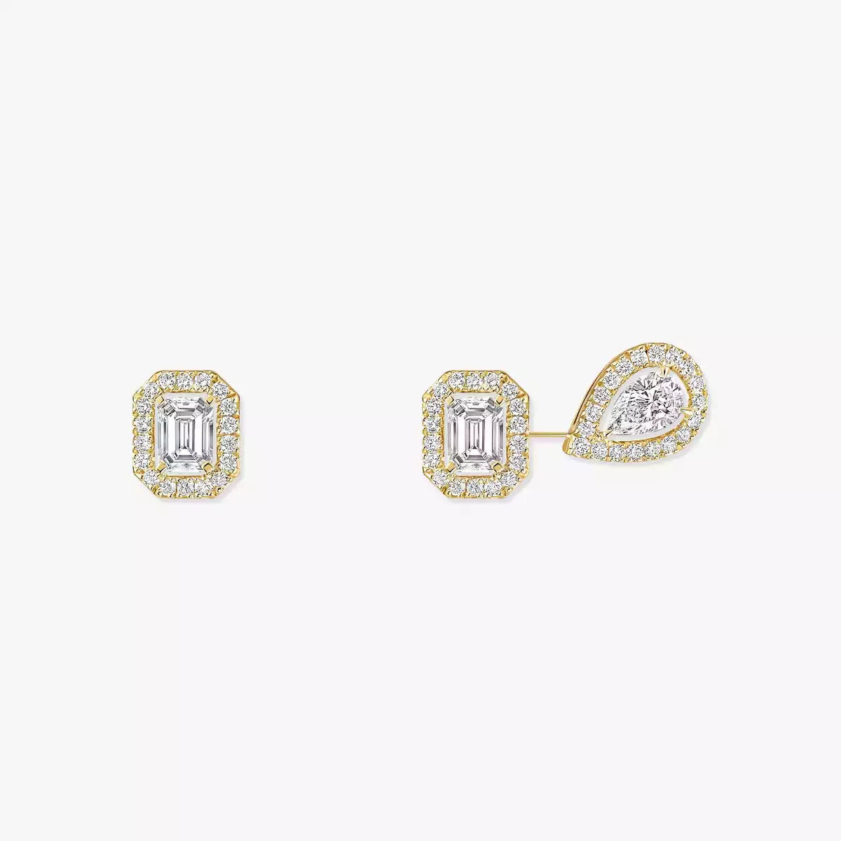 [⭐JeweliWhal]Diamond Earrings 0,10ct My Twin 1+2