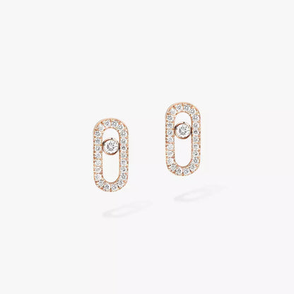 [⭐JeweliWhal]Move Uno Diamond Earrings