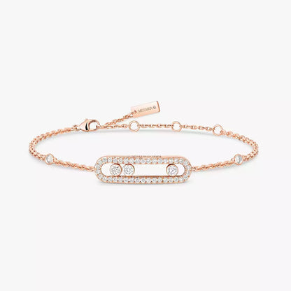 [⭐JeweliWhal]Pavé Baby Move Diamond Bracelet