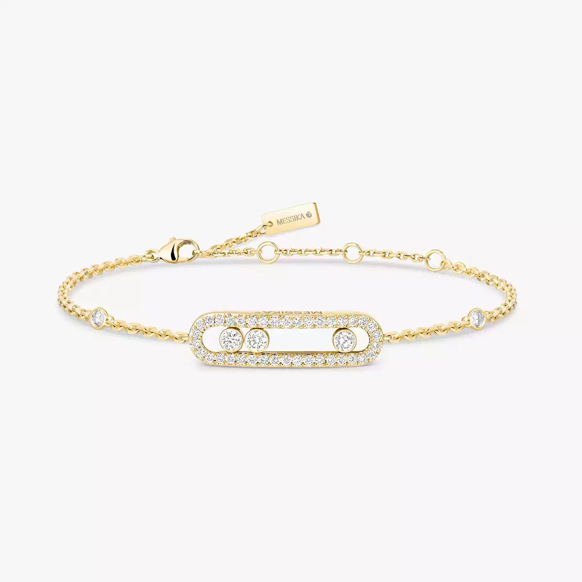 [⭐JeweliWhal]Pavé Baby Move Diamond Bracelet