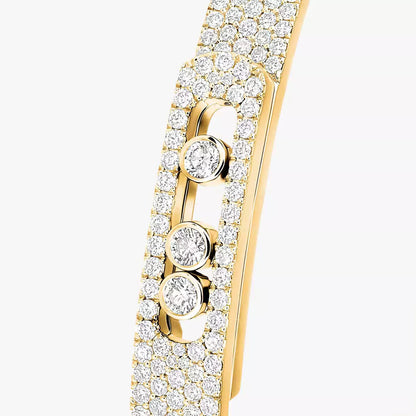 [⭐JeweliWhal]Move Noa Full Pavé Diamond Bangle Bracelet