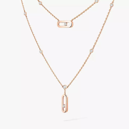 [⭐JeweliWhal] Move Uno Diamond Necklace