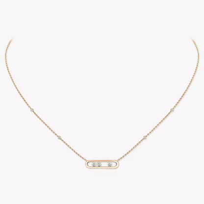 [⭐JeweliWhal] Baby Move Gold Diamond Necklace