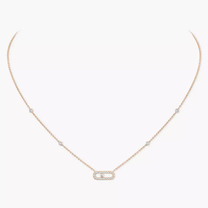 [⭐JeweliWhal]Diamond Necklace Move Uno