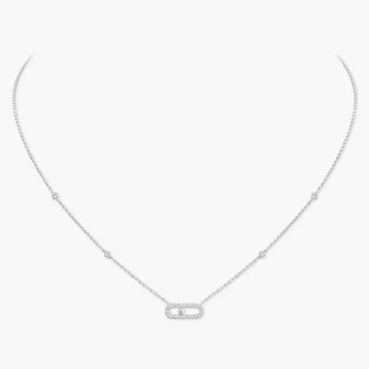 [⭐JeweliWhal]Diamond Necklace Move Uno