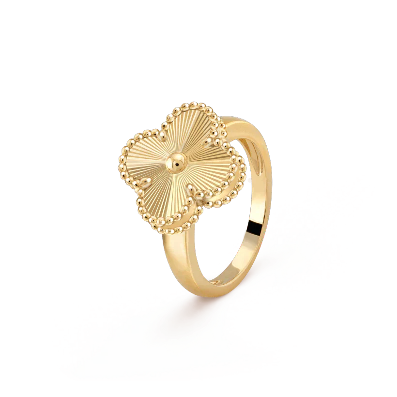 [⭐JeweliWhal]CLOVER GOLD RING