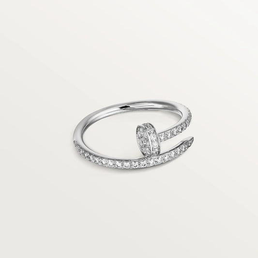 [⭐JeweliWhal]JUSTE RING 1.8MM SILVER DIAMONDS